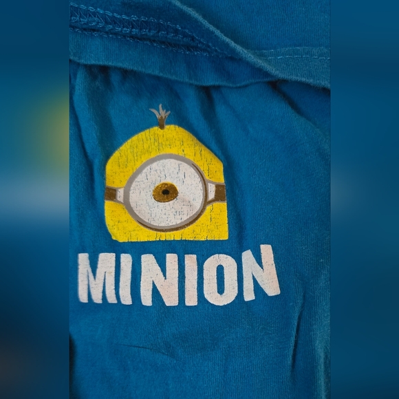 Caluby 1981 Minion Graphic Pajama Set Sz4/5T - Picture 4 of 10